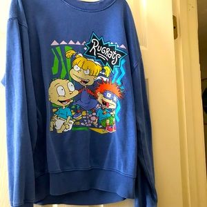 Nickelodeon Rugrats Blue Sweatshirt